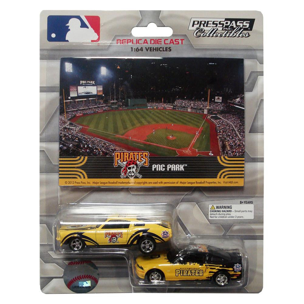MLB Pittsburgh Pirates Mustang with Cards Pack of 2
