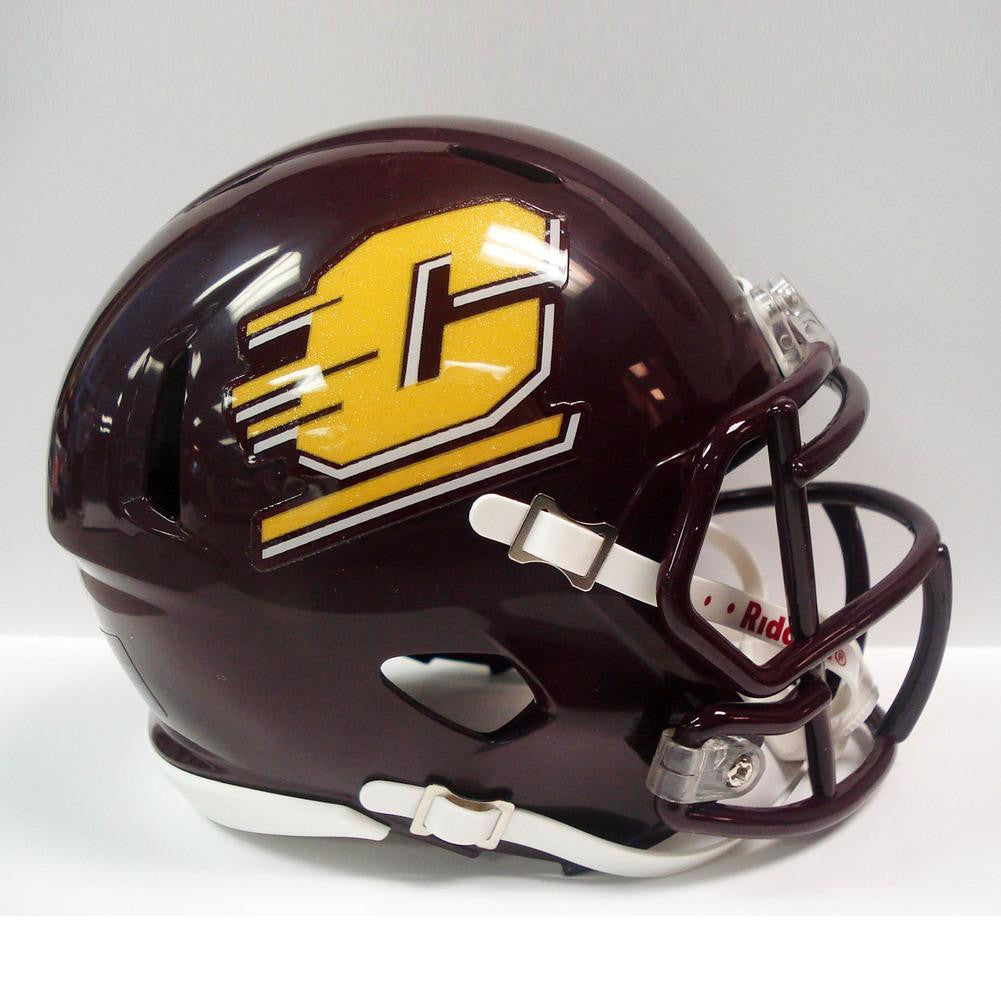 Riddell Miniature Ncaa Speed Helmet Central Michigan