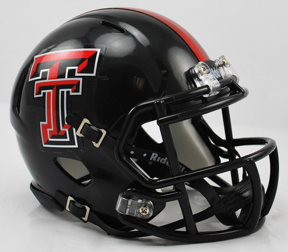 Riddell Miniature Ncaa Speed Helmet Texas Tech