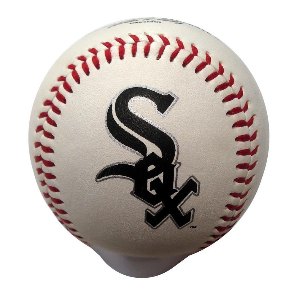 Blank Leather MLB Team Logo Baseballs - Chicago White Sox