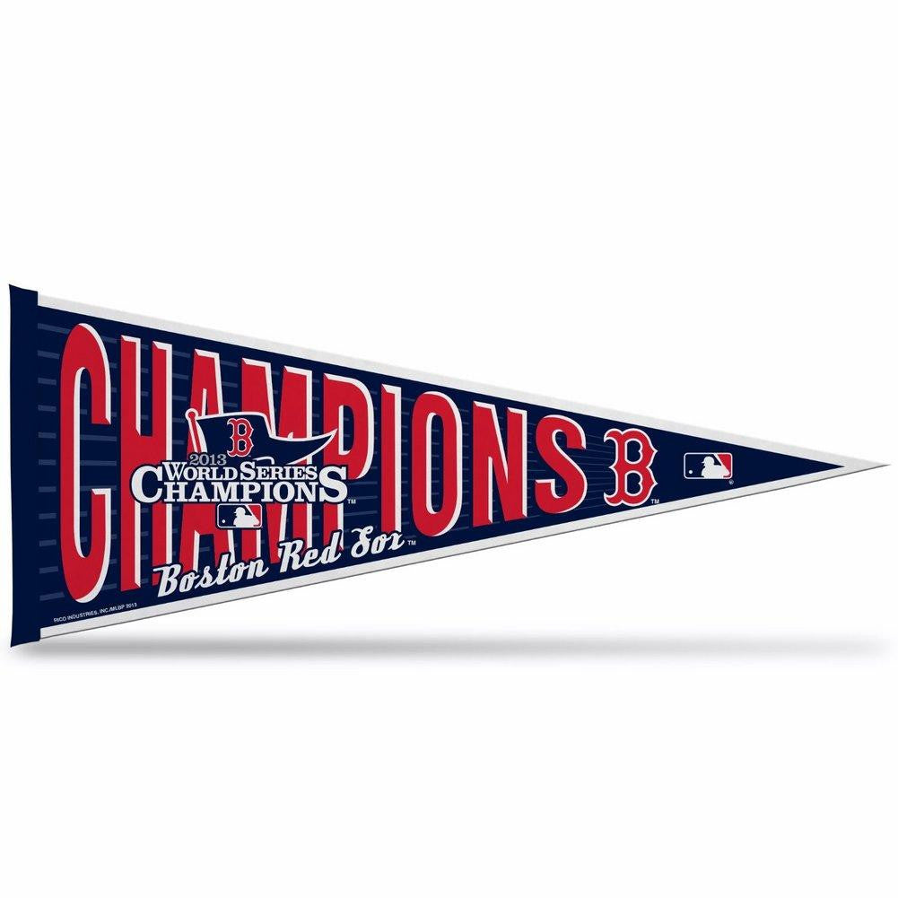 Rico 12x30 Pennant - MLB 2013 World Series Boston Red Sox "Beard"