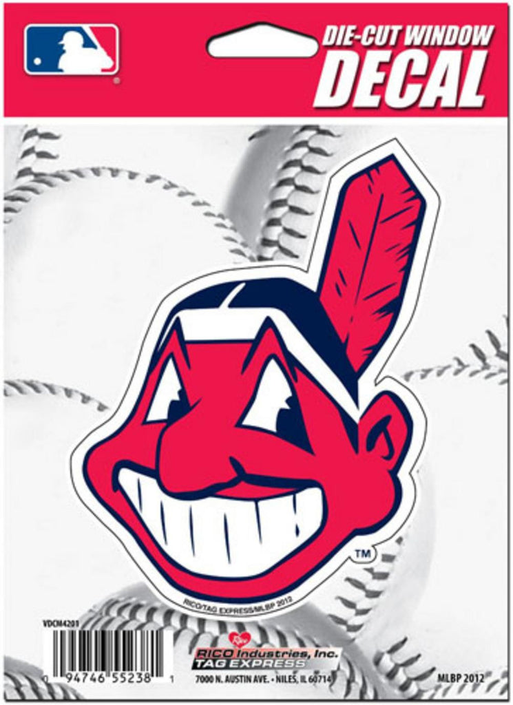 MLB Cleveland Indians Die-Cut Window Decal