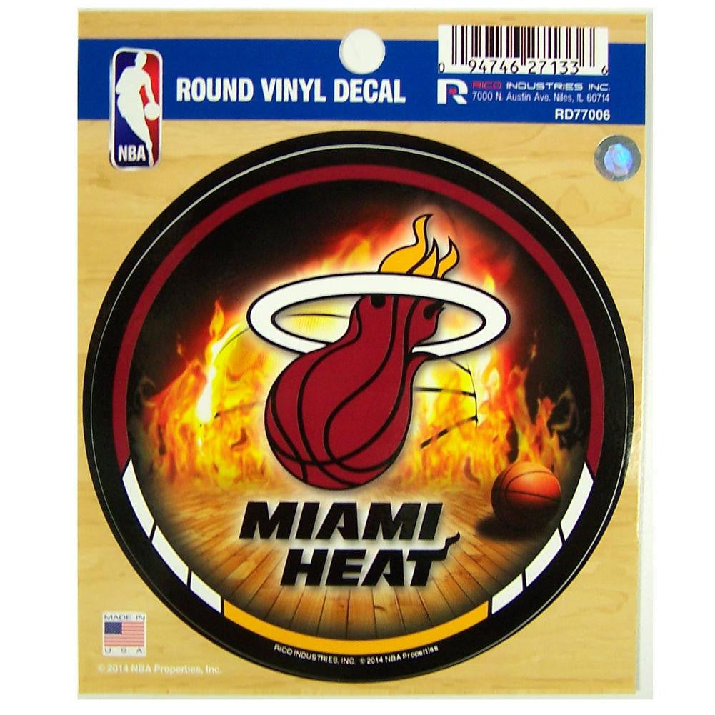 Miami Heat Vinyl Decal