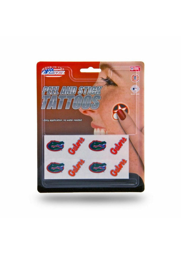 NCAA University of Florida Gators 8 Piece Temporary Tattoos