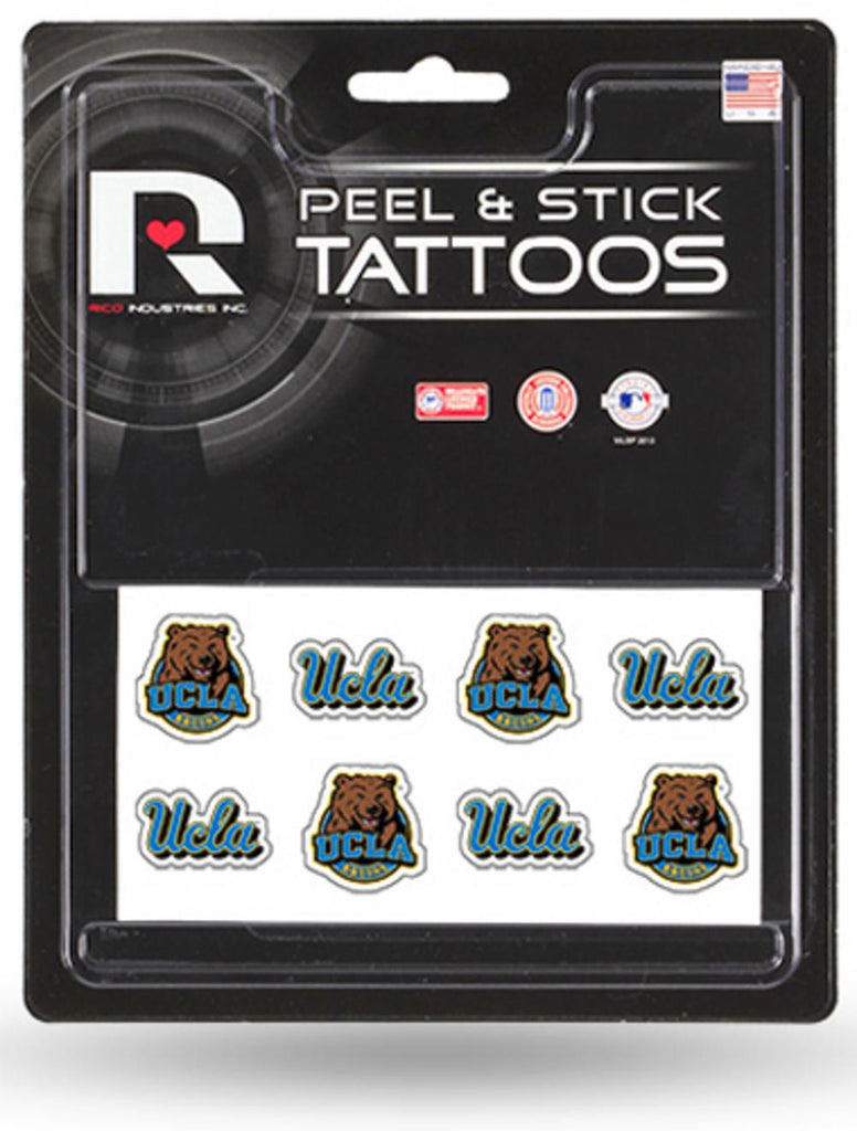 NCAA UCLA Bruins 8 Piece Temporary Tattoos