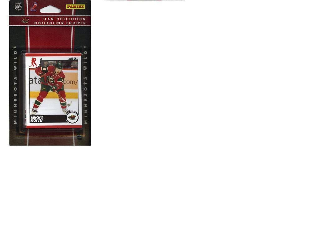 2010-2011 Score NHL Team Set - Minnesota Wild