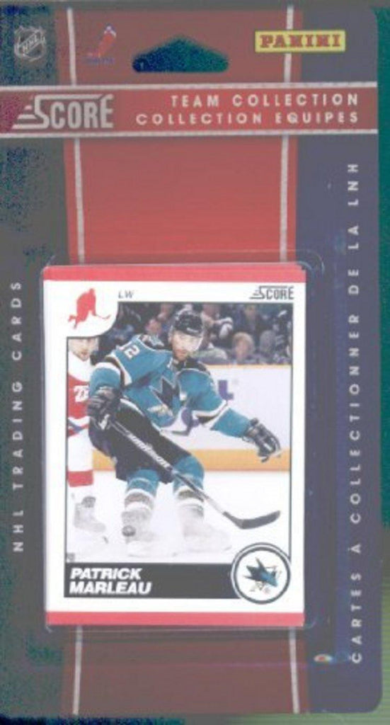 2010-11 Score NHL San Jose Sharks Set