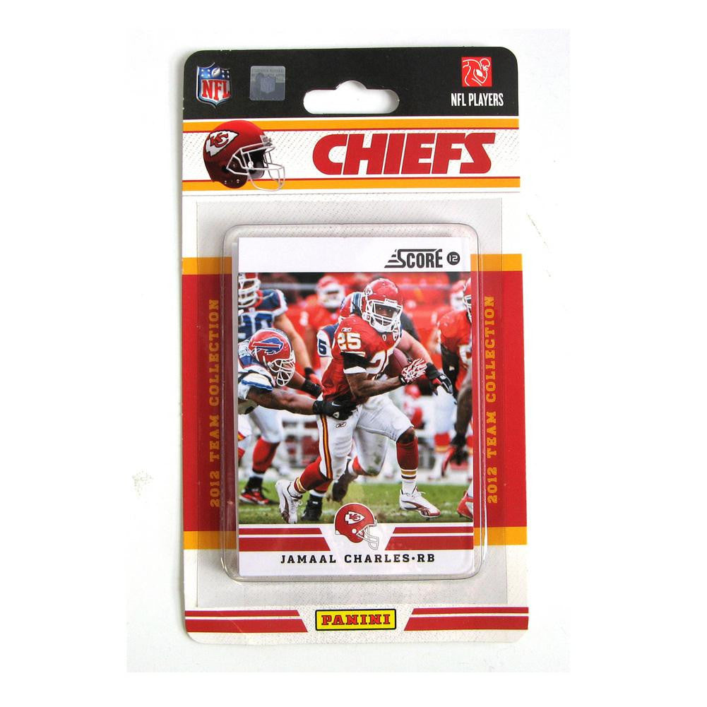 2012 Score NFL Team Set - Kansas City Chiefs