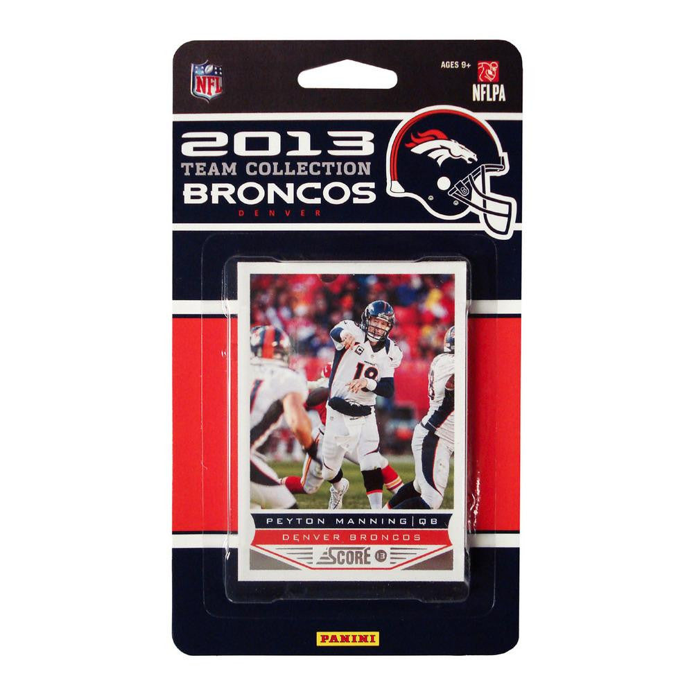 2013 Score NFL Team Set Broncos