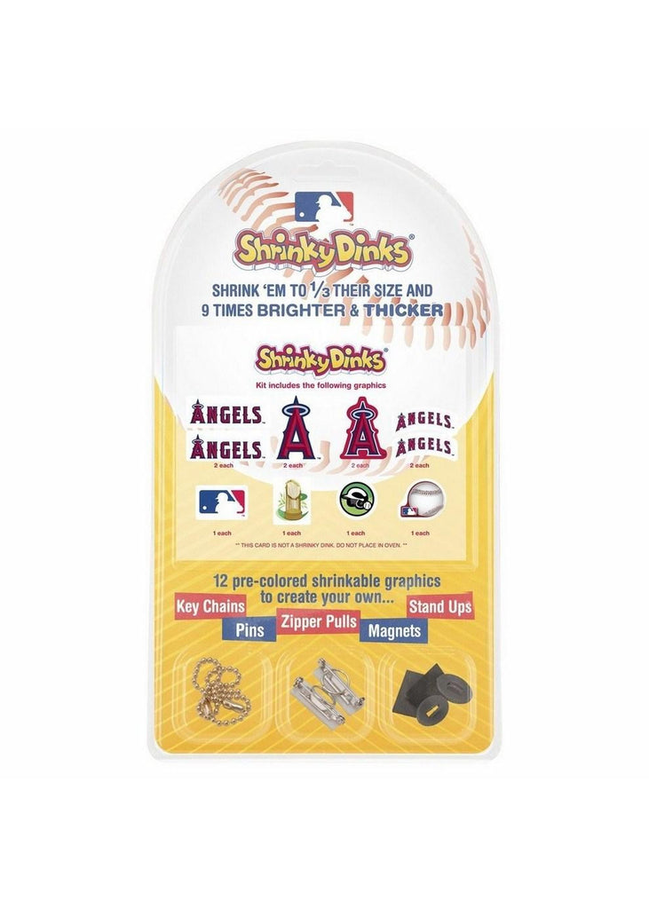 LA Angels Shrinky Dinks