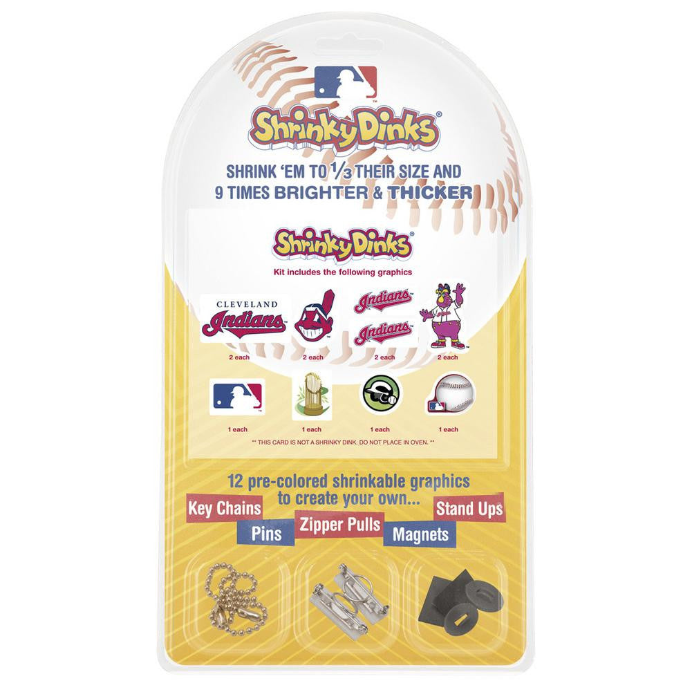 Cleveland Indians Shrinky Dinks