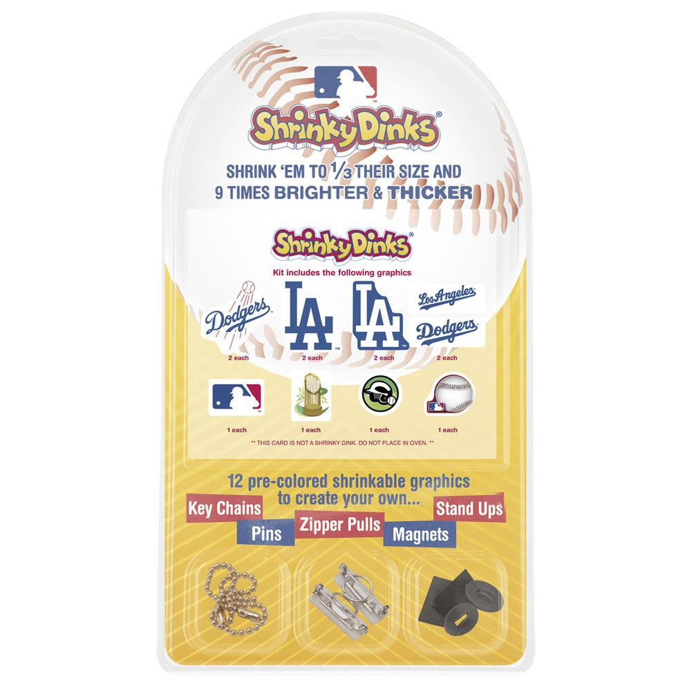 LA Dodgers Shrinky Dinks