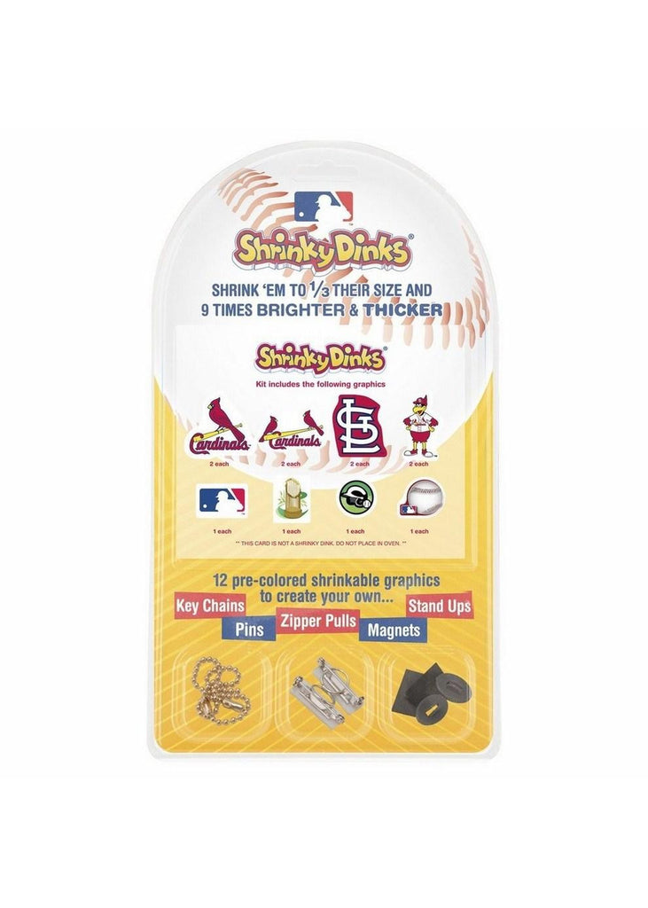 St. Louis Cardinals Shrinky Dinks