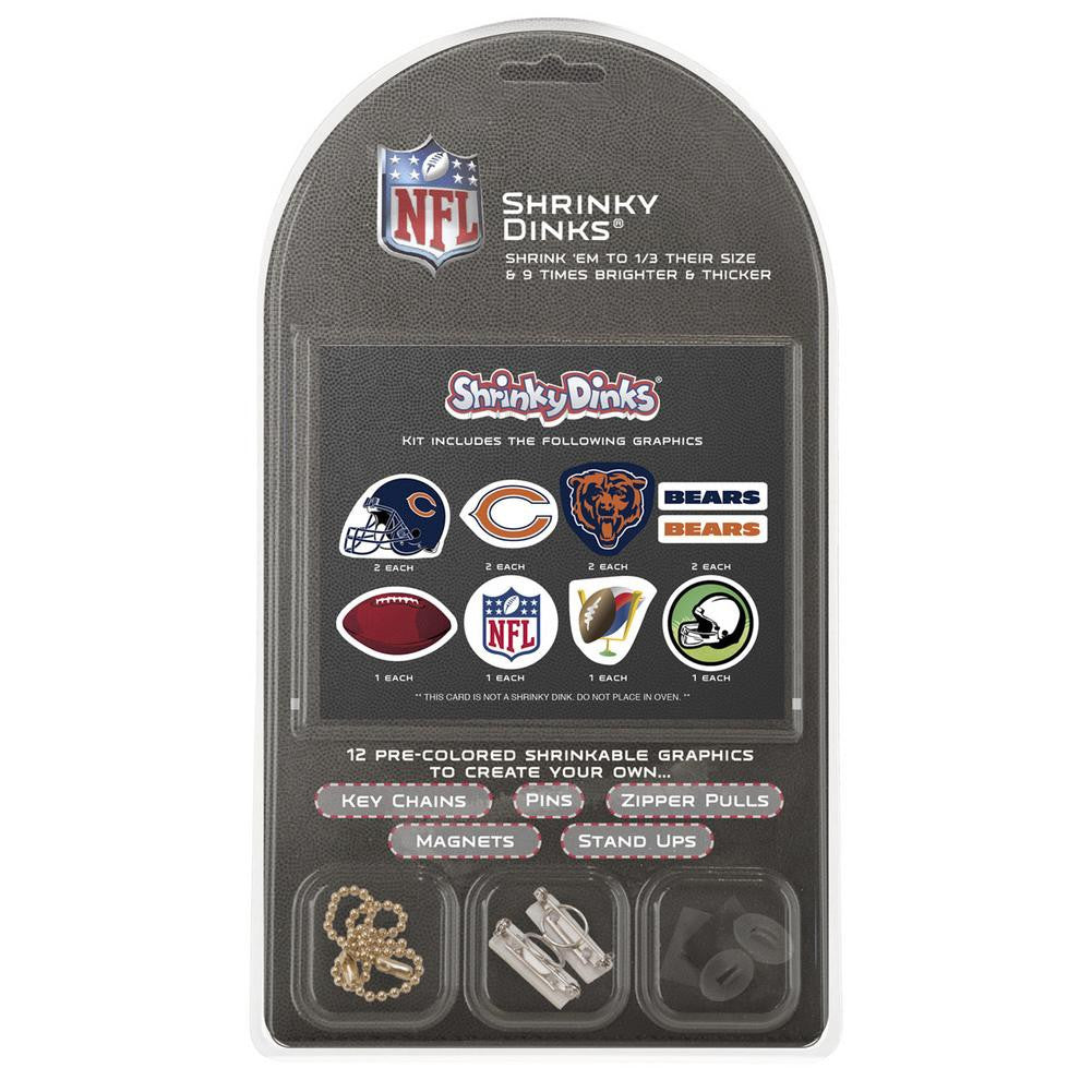 Chicago Bears Shrinky Dinks