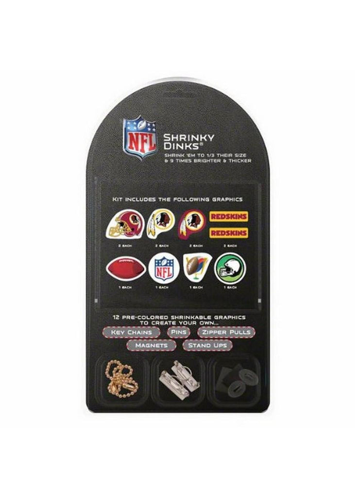 Washington Redskins Shrinky Dinks