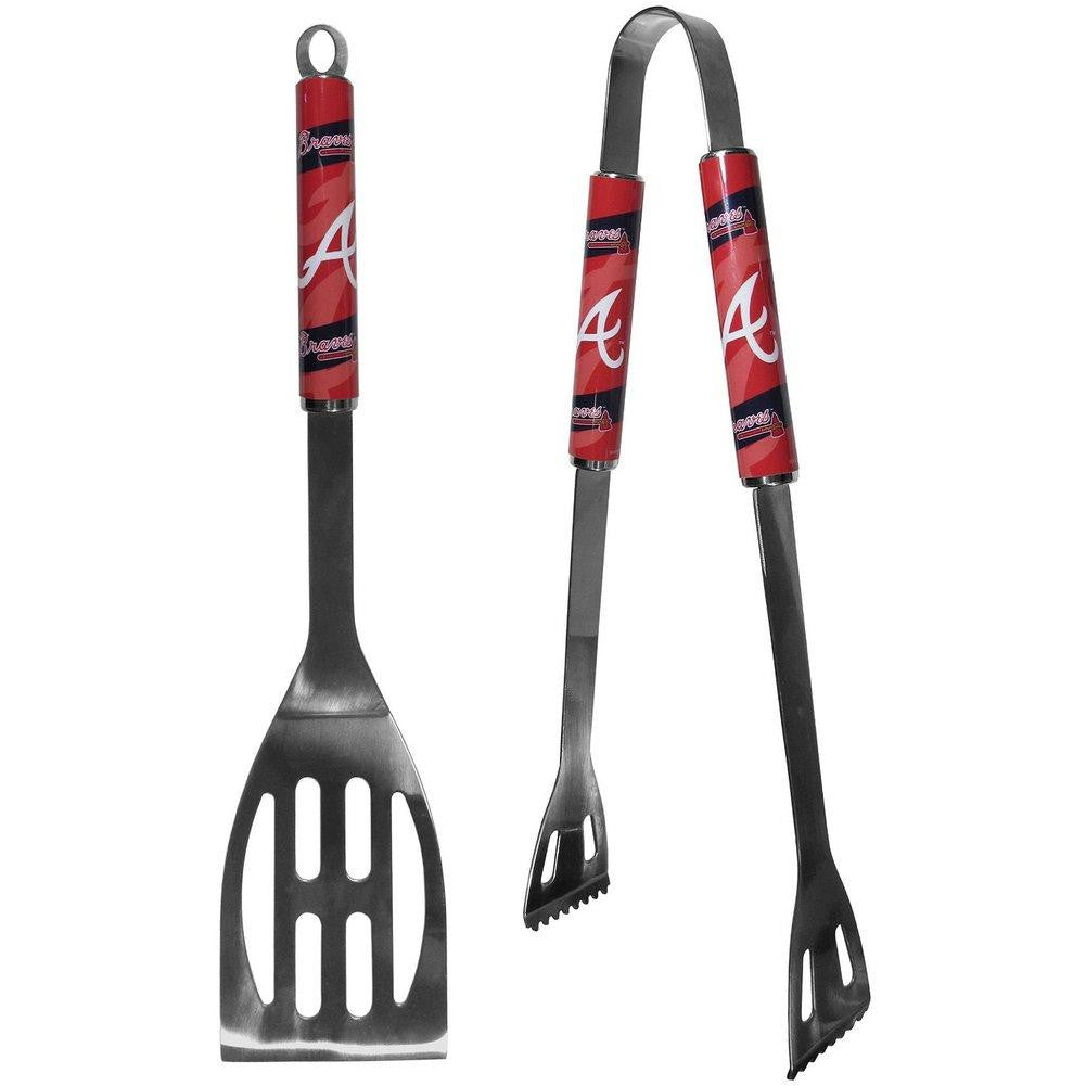 Siskiyou 2-Piece BBQ Set - MLB Atlanta Braves