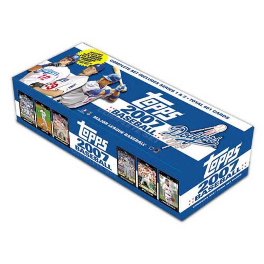 2007 Topps MLB Factory Team Set - Los Angeles Dodgers
