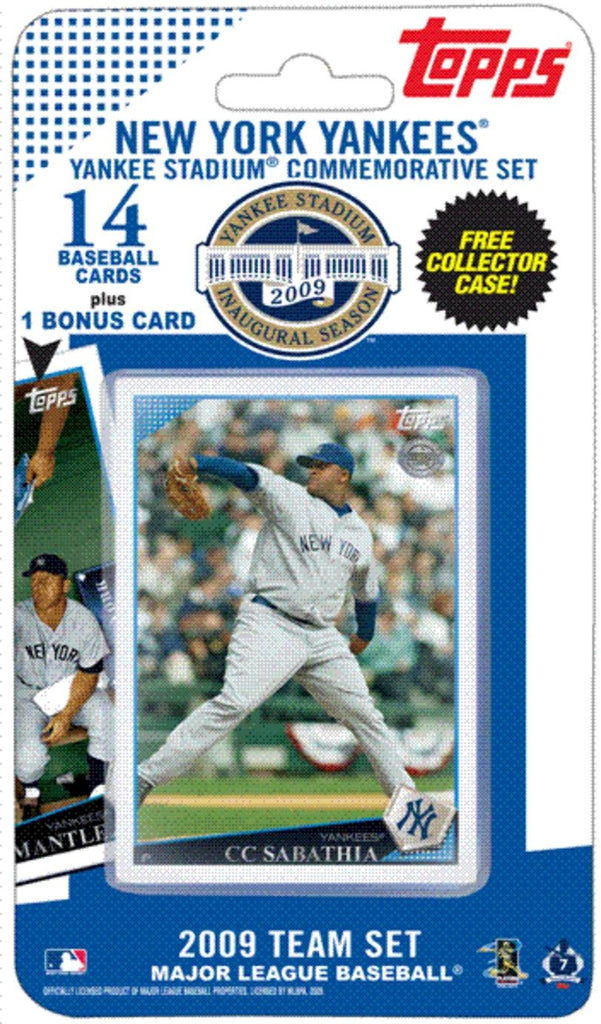 2009 Topps MLB Team Set - New York Yankees Inaugural Season