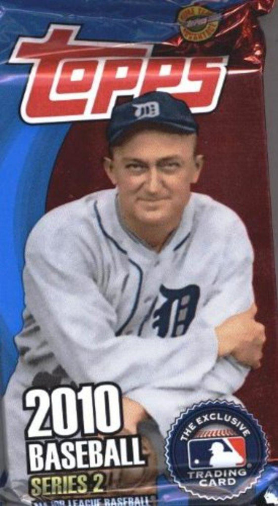 1 (One) Pack of 2010 Topps Baseball Cards: Jumbo - HTA Pack Series 2 (50 Cards-Pack)
