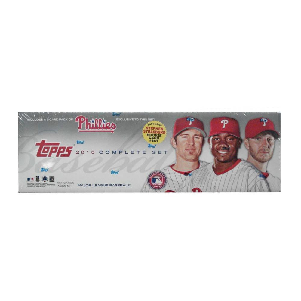 2010 Topps MLB Factory Set - Philadelphia Phillies - Retail (666 Cards)