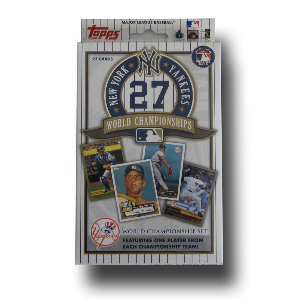 2010 Topps MLB New York Yankees 27-Time Champions Set
