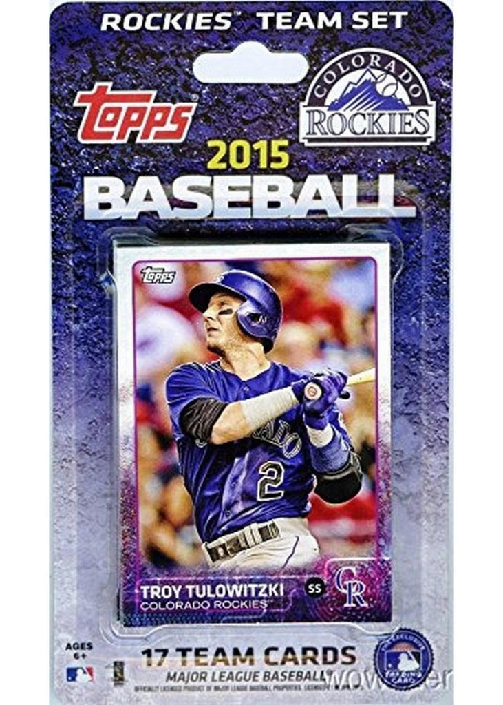 2015 Topps MLB Team Set - Colorado Rockies