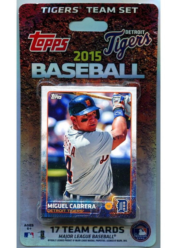2015 Topps MLB Team Set - Detroit Tigers