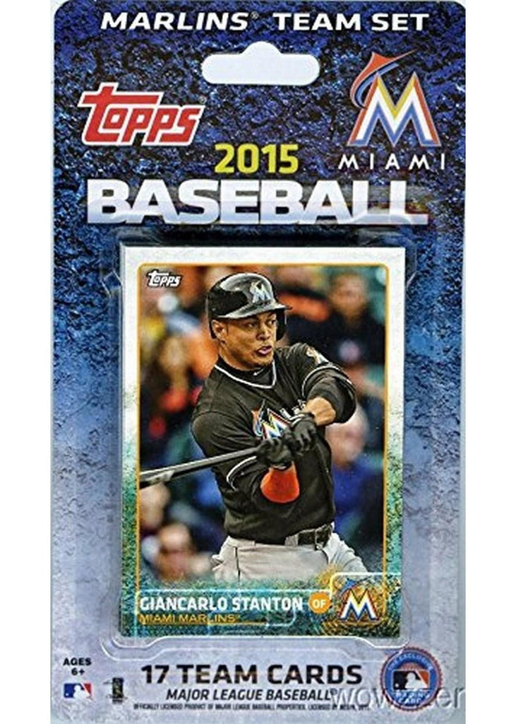 2015 Topps MLB Team Set - Miami Marlins