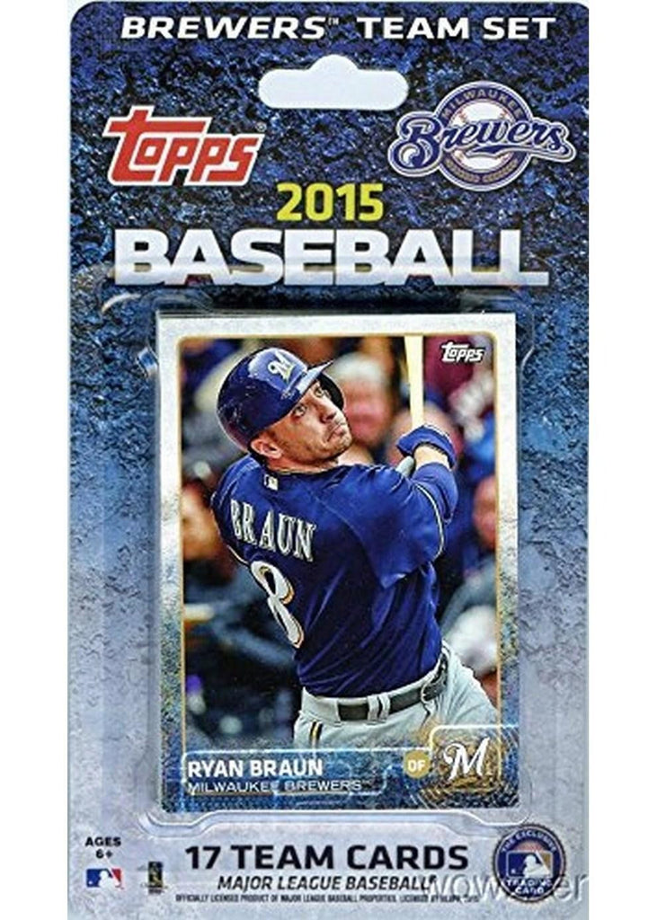 2015 Topps MLB Team Set - Milwaukee Brewers