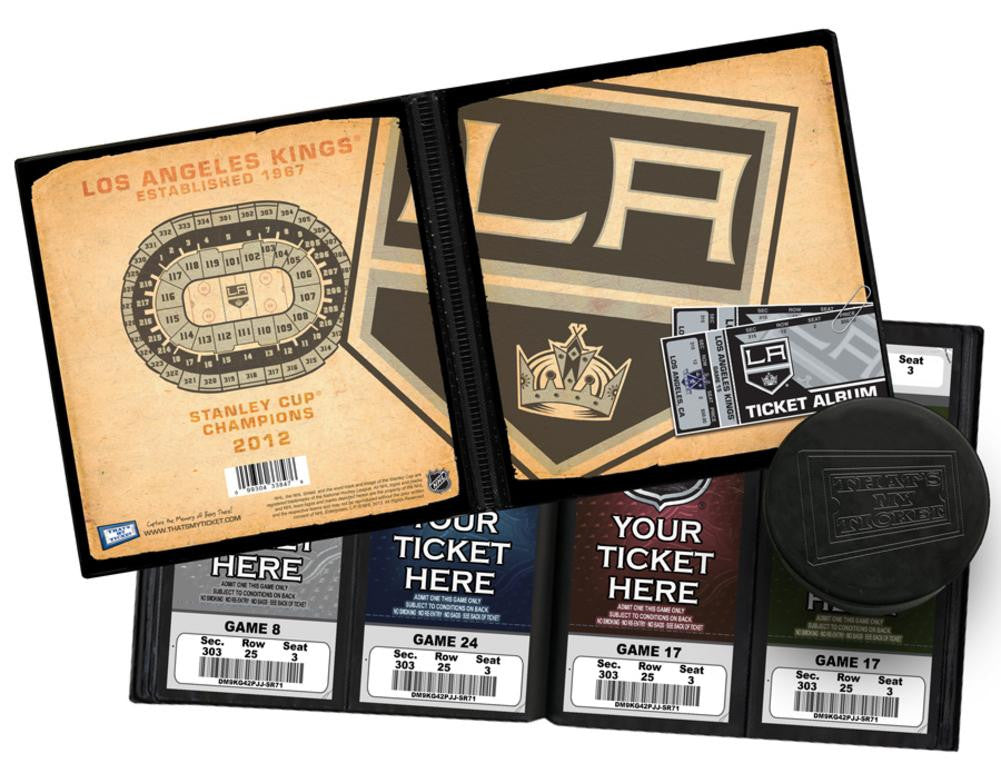 NHL Los Angeles Kings Ticket Album