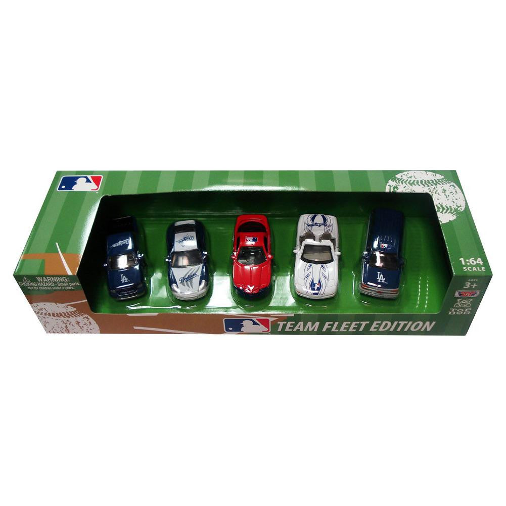 Top Dog 5-Piece Diecast Gift Set - MLB Los Angeles Dodgers