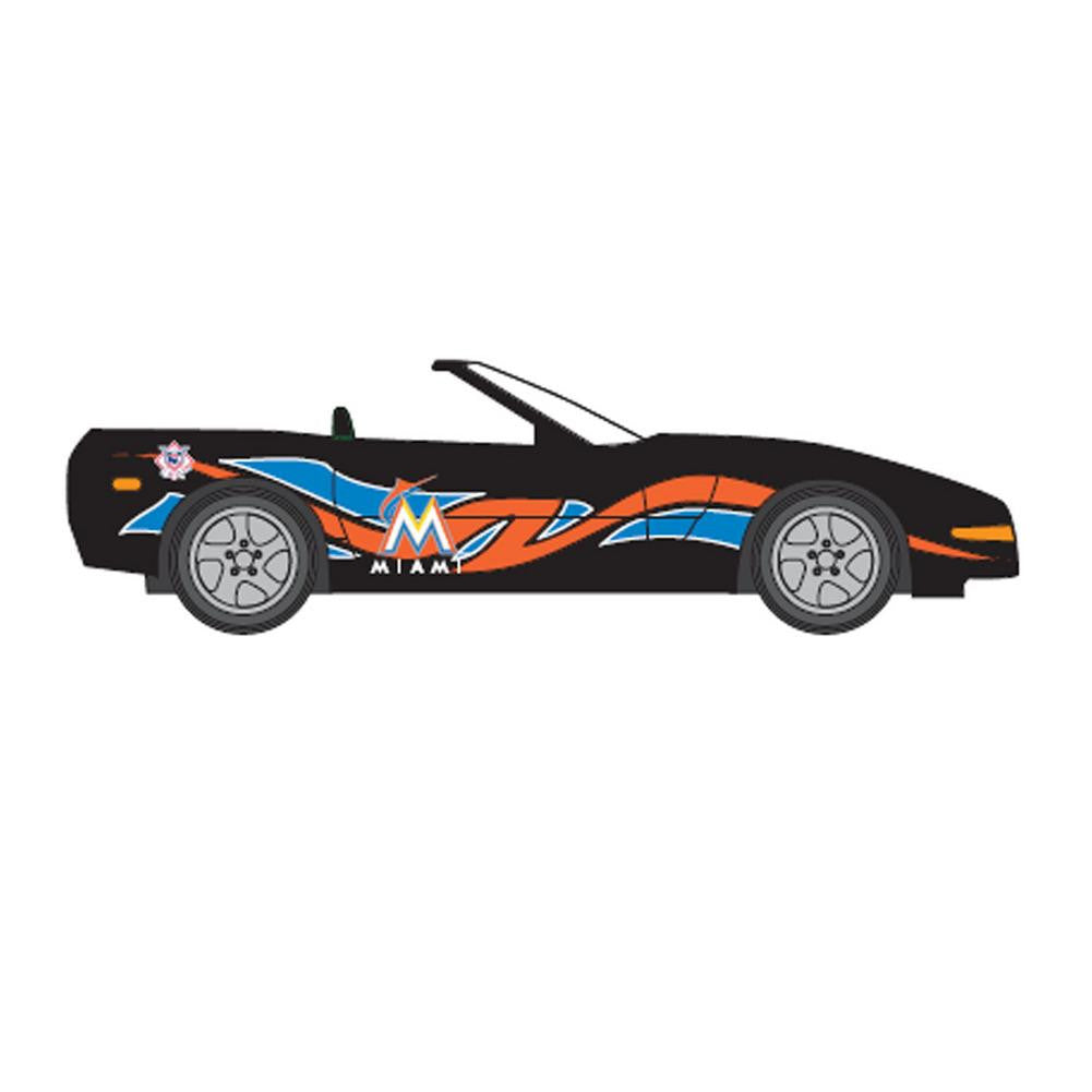 1:64 Corvette - Miami Marlins