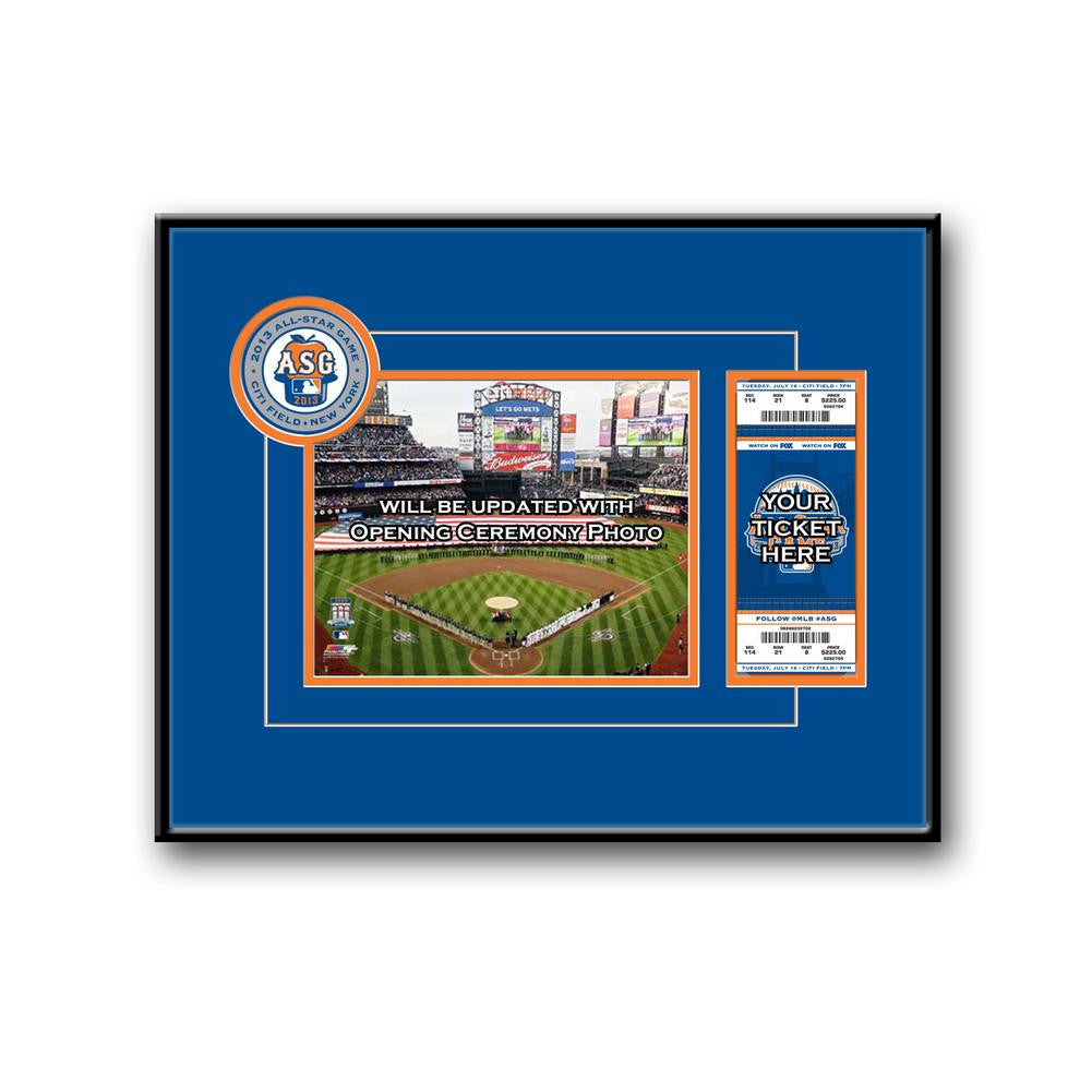 2013 MLB All-Star Game 8x10 Photo and Ticket Frame - Mets