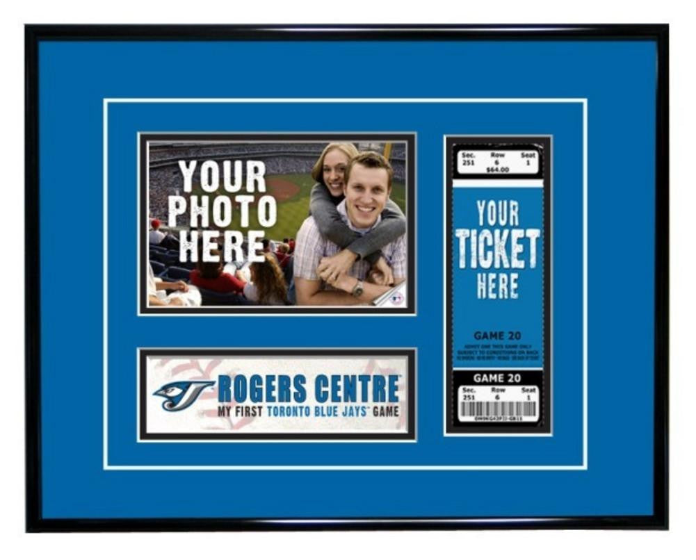 Toronto Blue Jays My First Game Ticket Frame