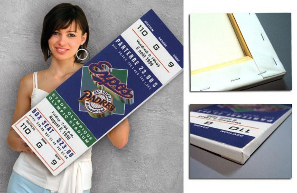 Tony Gwynn 3 000Th Hit Mega Ticket San Diego Padres