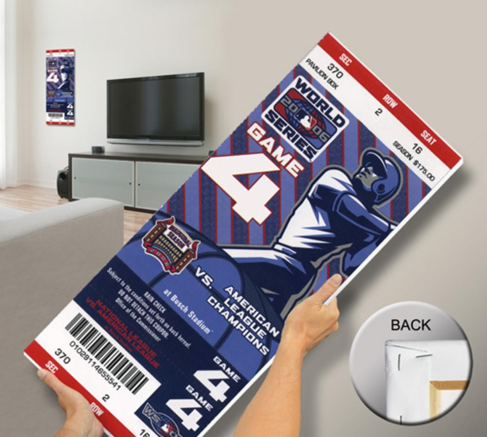 2006 World Series Mega Ticket - Cardinals