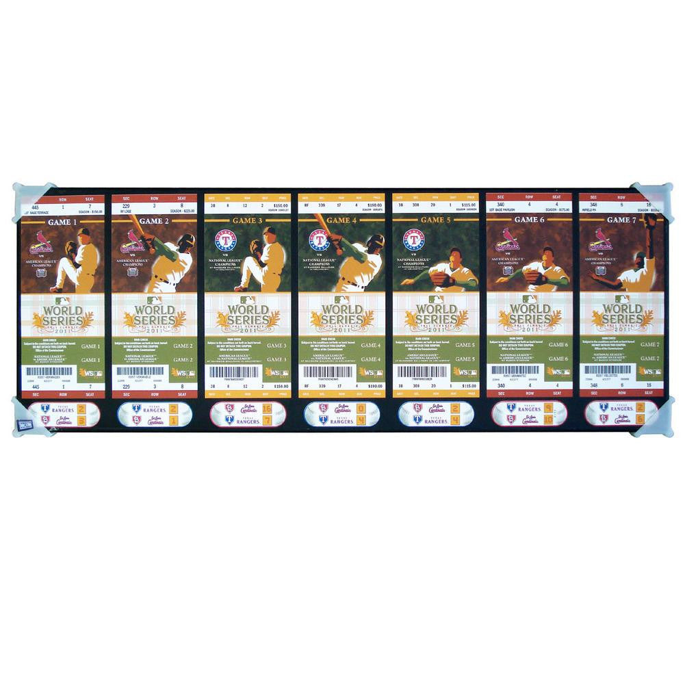 2011 World Series Mega Ticket Strip - St Louis Cardinals