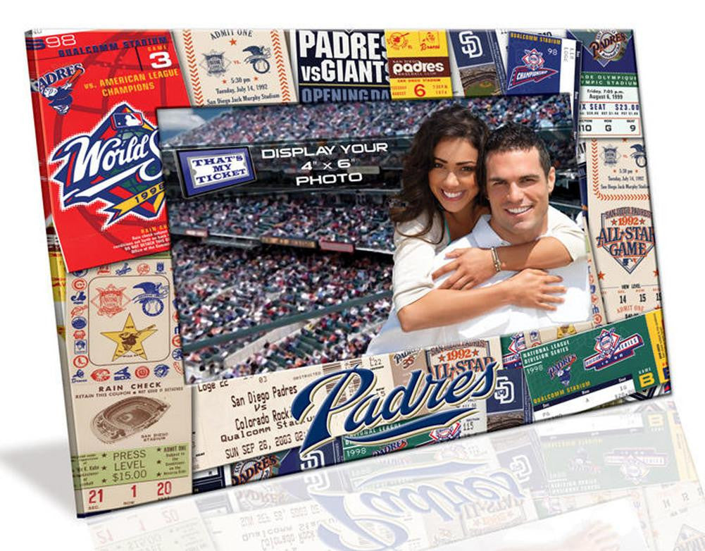 4X6 Picture Frame - San Diego Padres