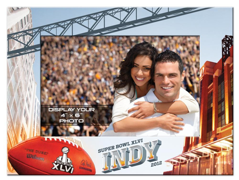 Super Bowl 46 4X6 Picture Frame