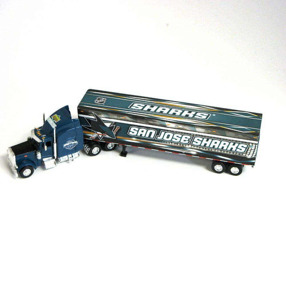2007-8 Tractor Trailer 1:80 Scale Diecast - San Jose Sharks