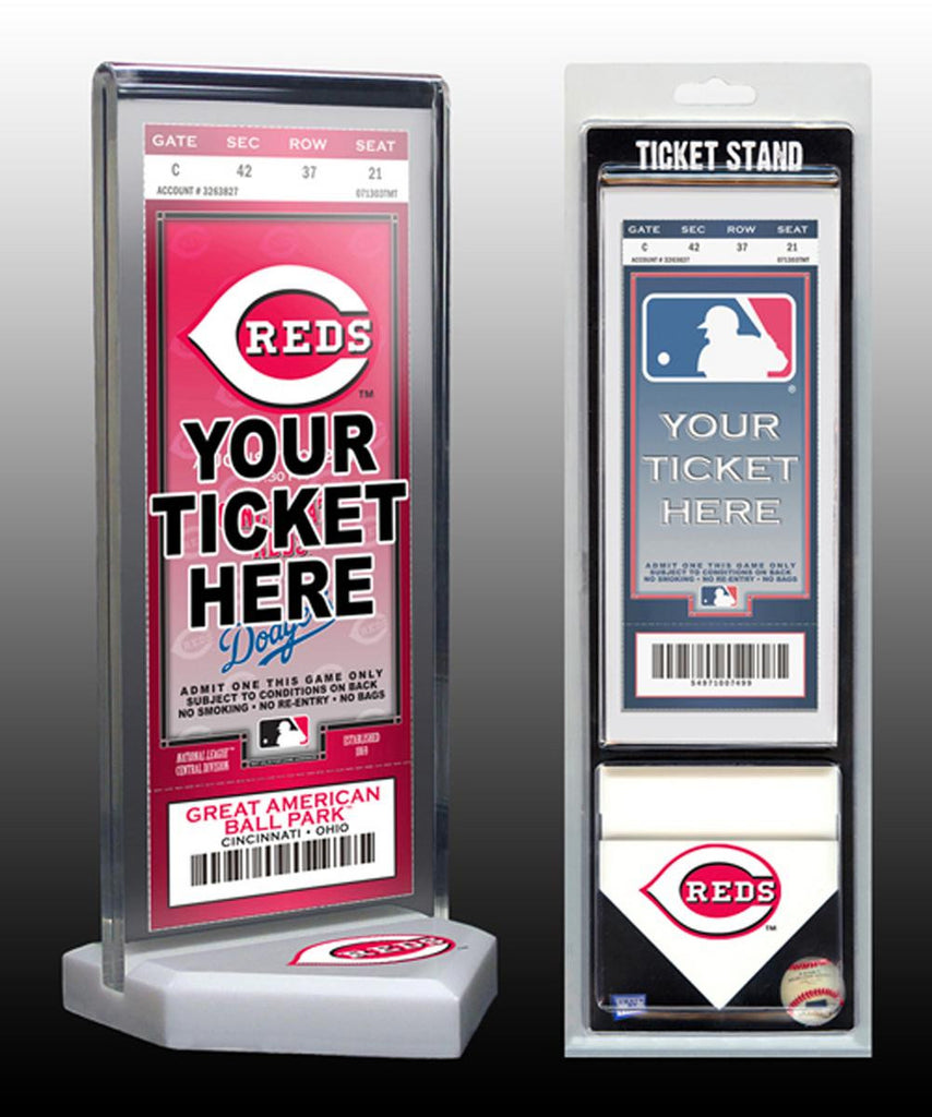 Thats My Ticket Cincinnati Reds Ticket Stand
