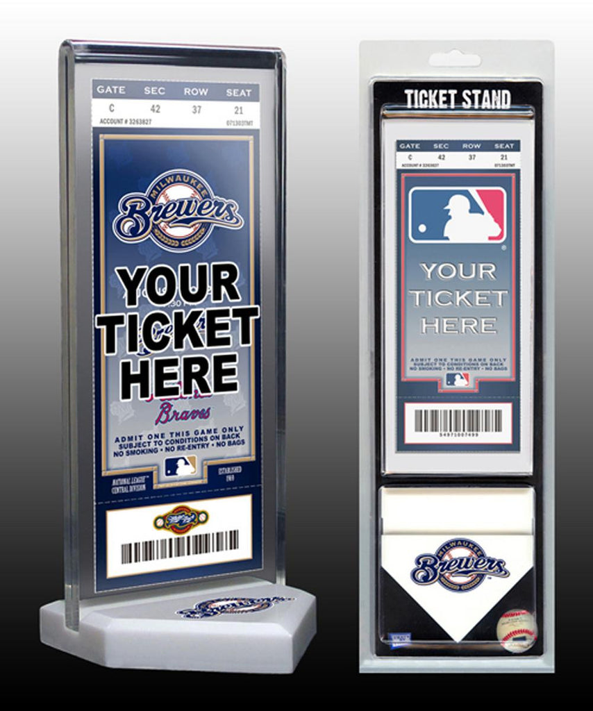 Thats My Ticket Milwauke Brewers Ticket Stand