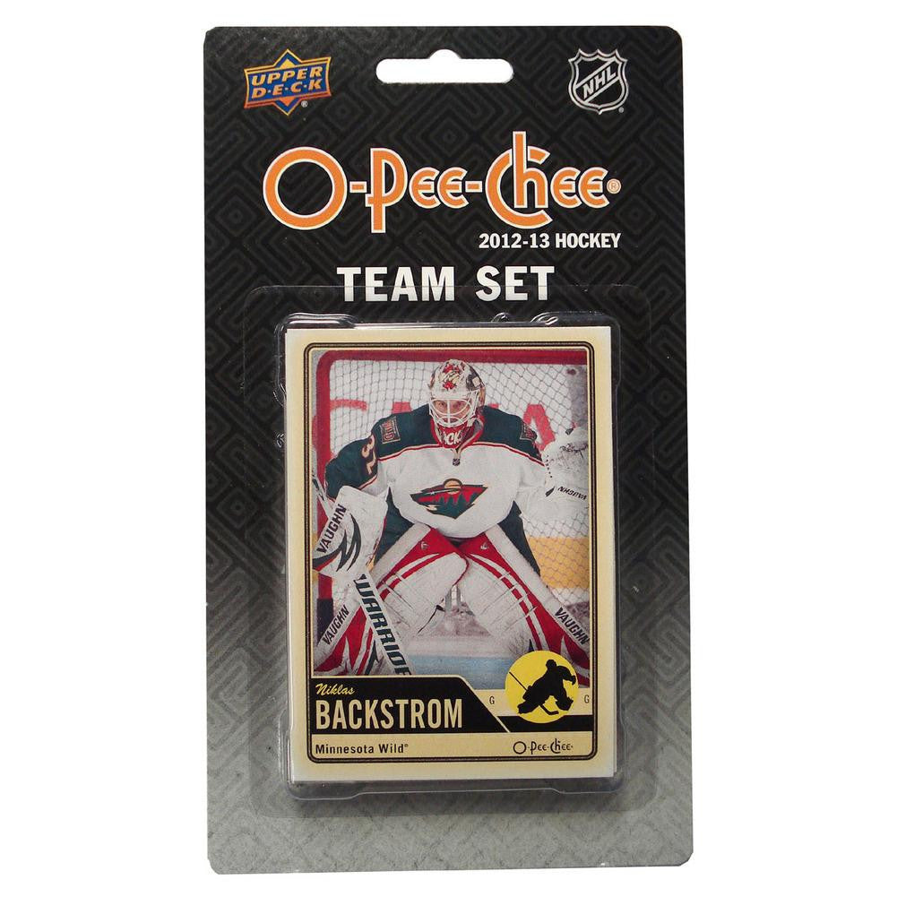 2012-13 Upper Deck O-Pee-Chee Team Card Set (17 Cards) - Minnesota Wild