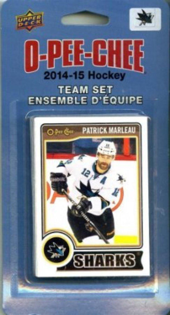 2014 15 Upper Deck O-Pee-Chee 17 card set- San Jose Sharks