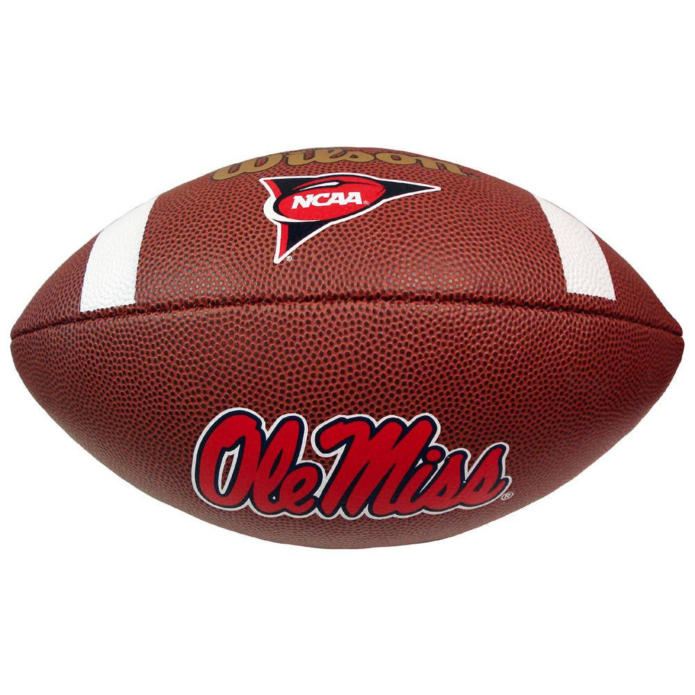 Wilson Composite Football - Ole Miss Rebels