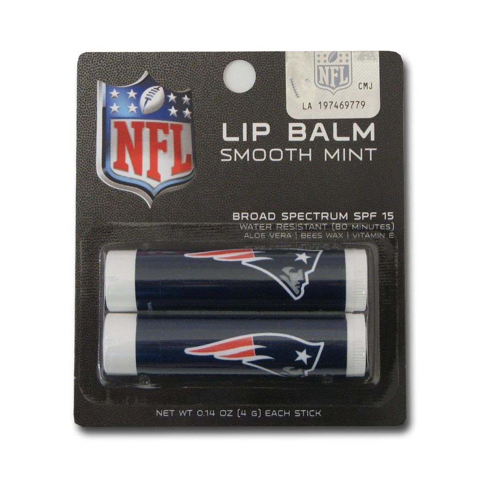 2 Pack Lip Balm New England Patriots