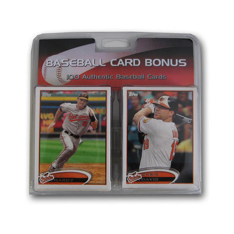Baltimore Orioles MLB 100-Card Bonus Pack