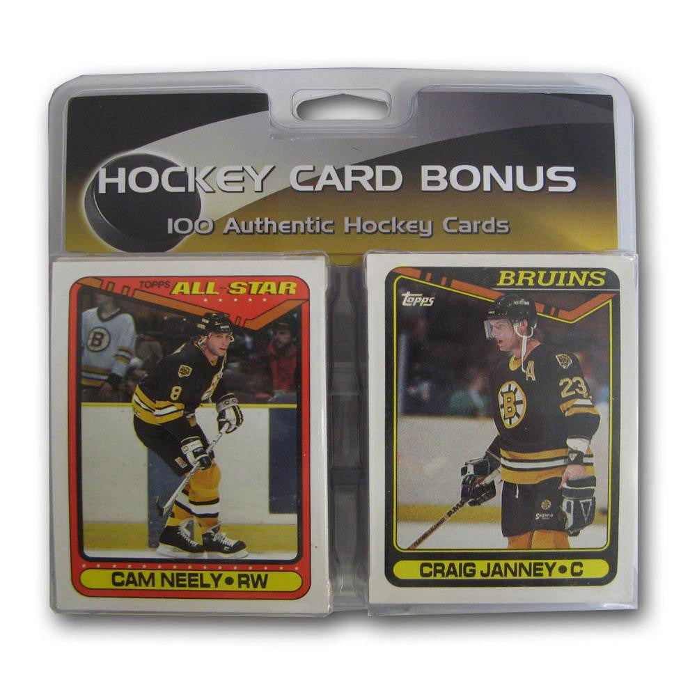 100 Card Bonus Pack NHL - Boston Bruins