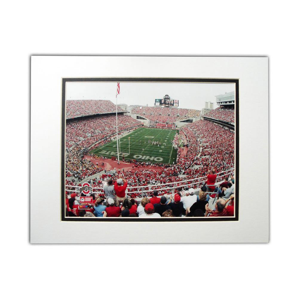 NCAA Ohio State Buckeyes 8 x 10-Inch Matted Stadium Photo