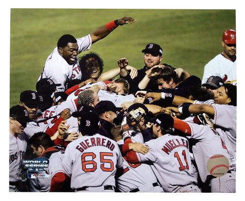 Unsigned Boston Red Sox 2004 World Series 8x10 Unframed Photo